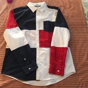Tommy Hilfiger button up shirt long sleeve